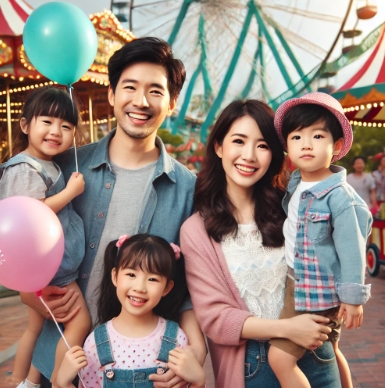 가족 여행 이미지