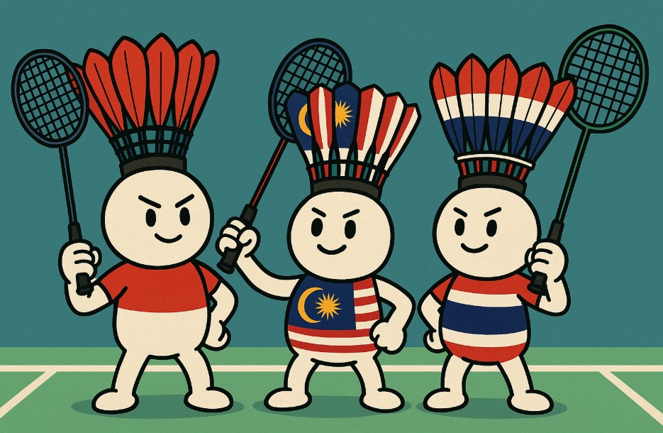 인도네시아 말레이시아 태국의 캐릭터들 사진