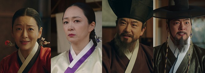 홍씨부인 (배우 정수영) 송씨부인 (배우 전익령) 이충일 (배우 김동균) 차춘식 (배우 윤희석)