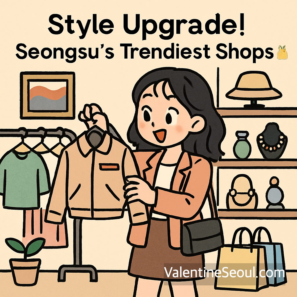 Style Upgrade! Seongsu's Trendiest Shops 🛍️✨