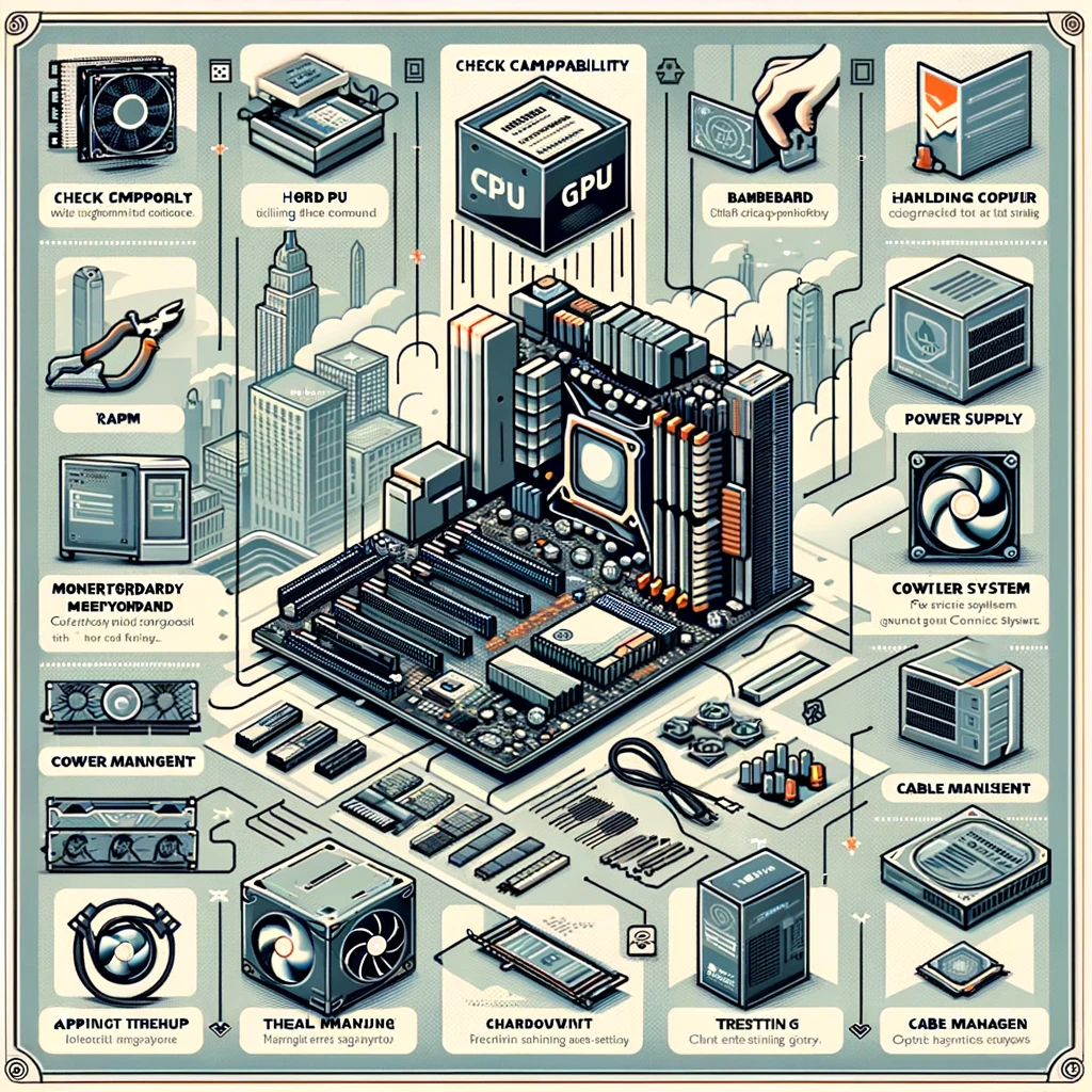 컴퓨터조립 초보자를 위한 필수 체크리스트