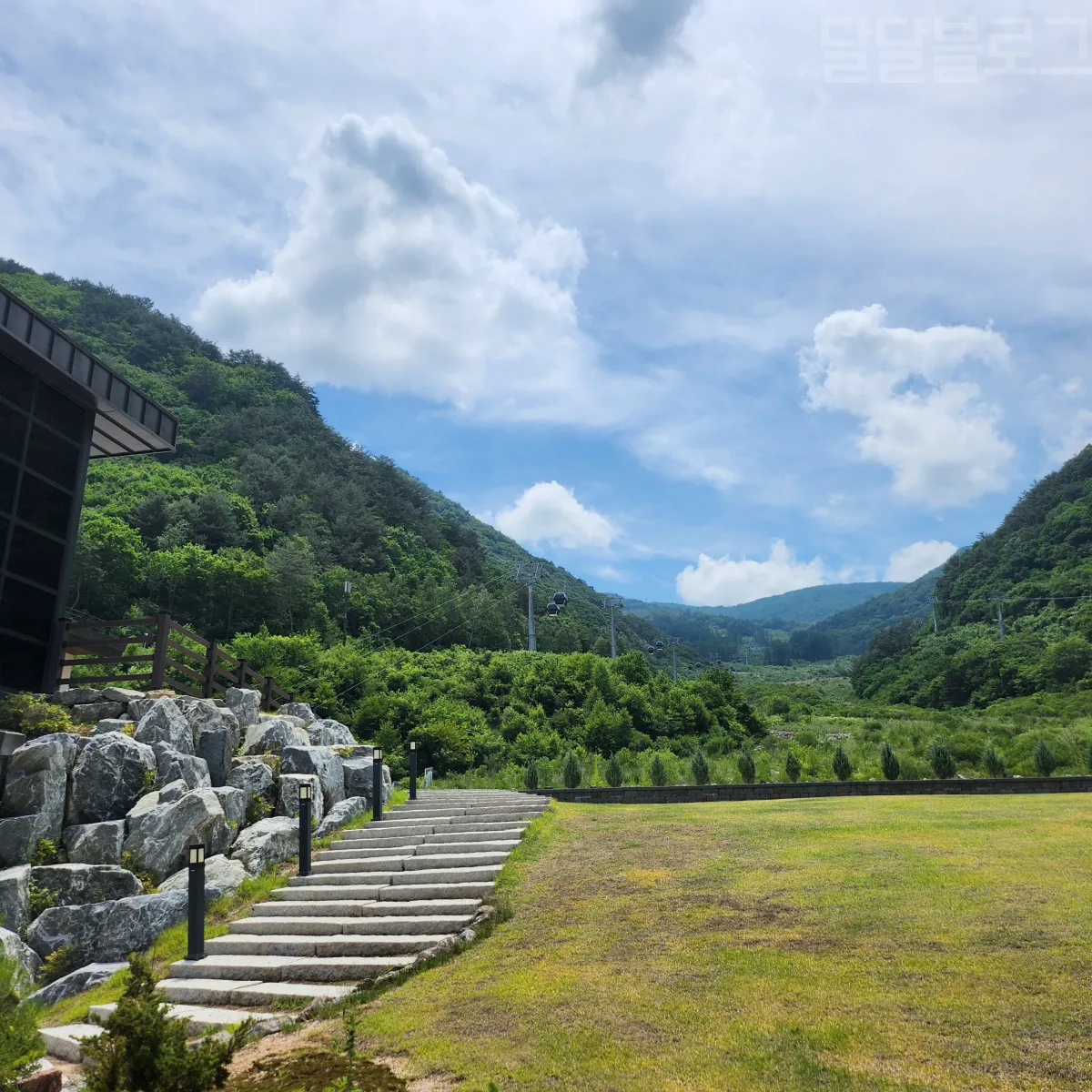 정선-파크로쉬-케이블카-타기