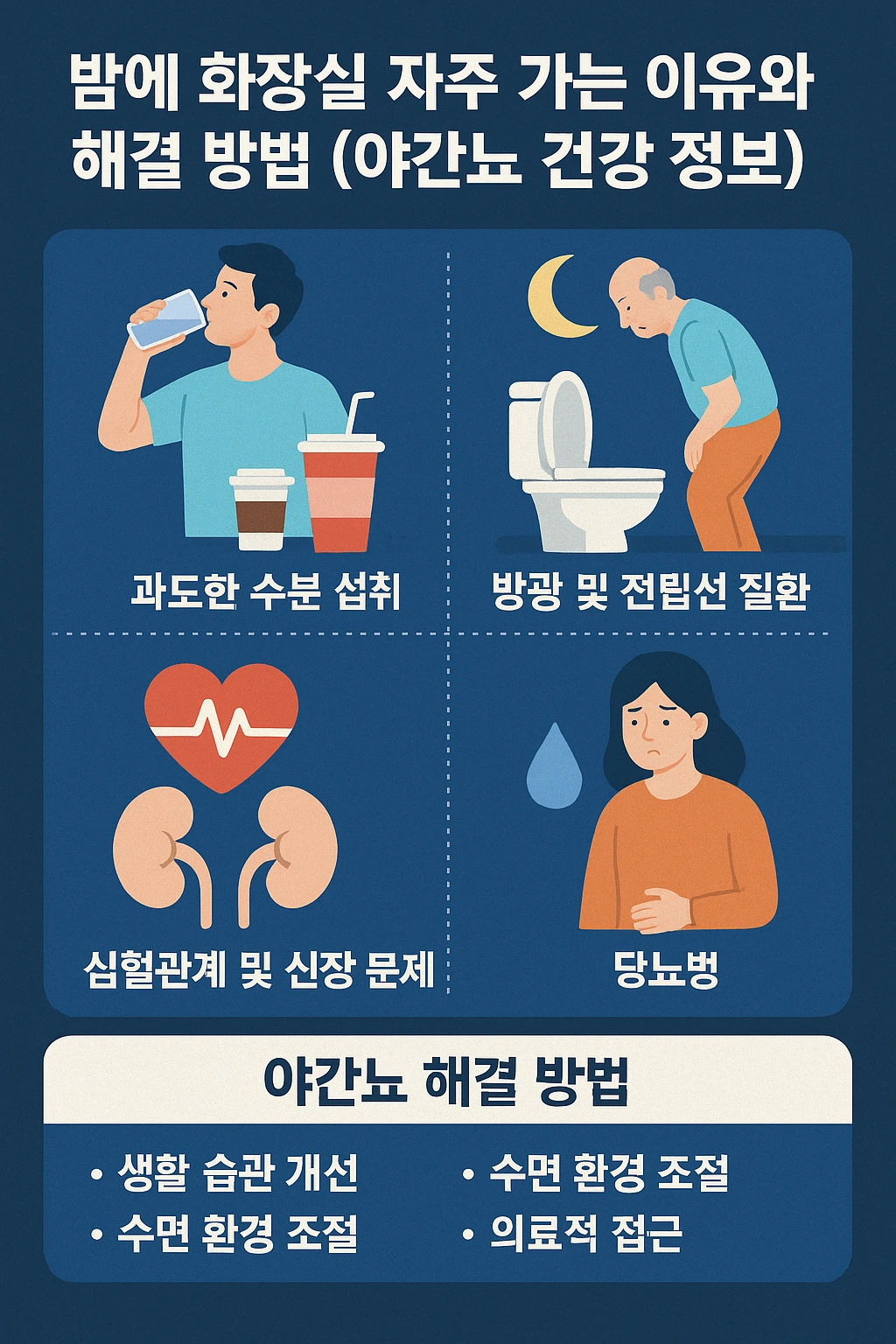 야간뇨 해결방법 이미지