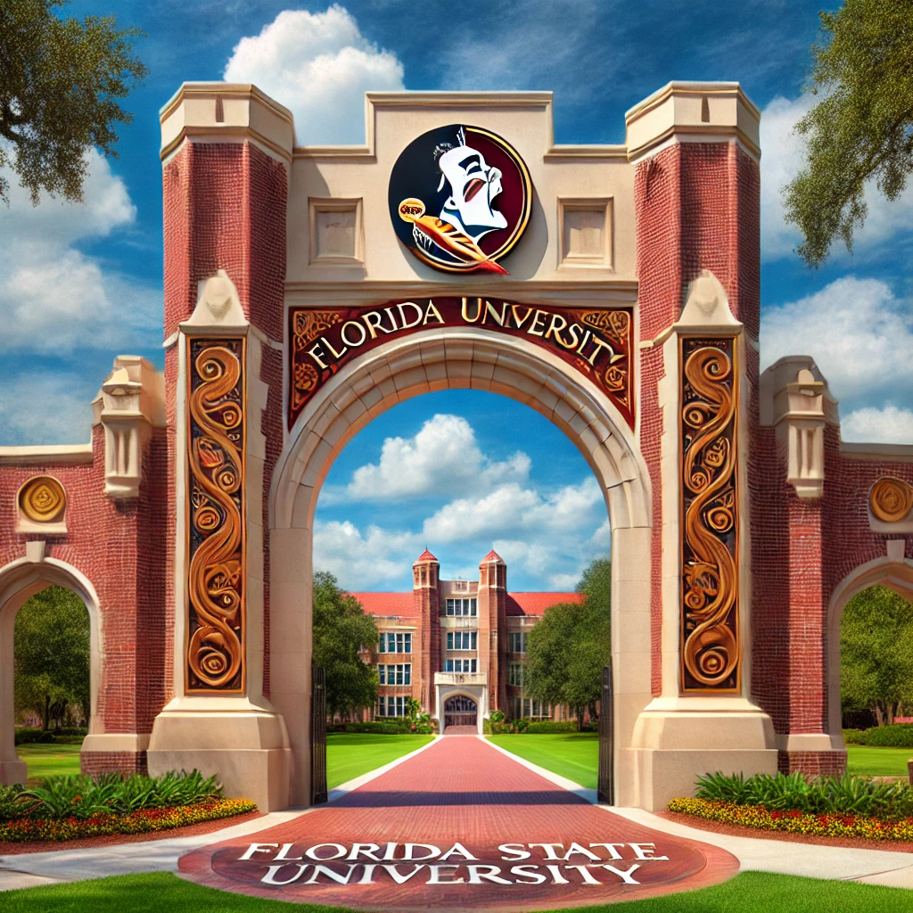 미국 플로리다주립대학 정문사진