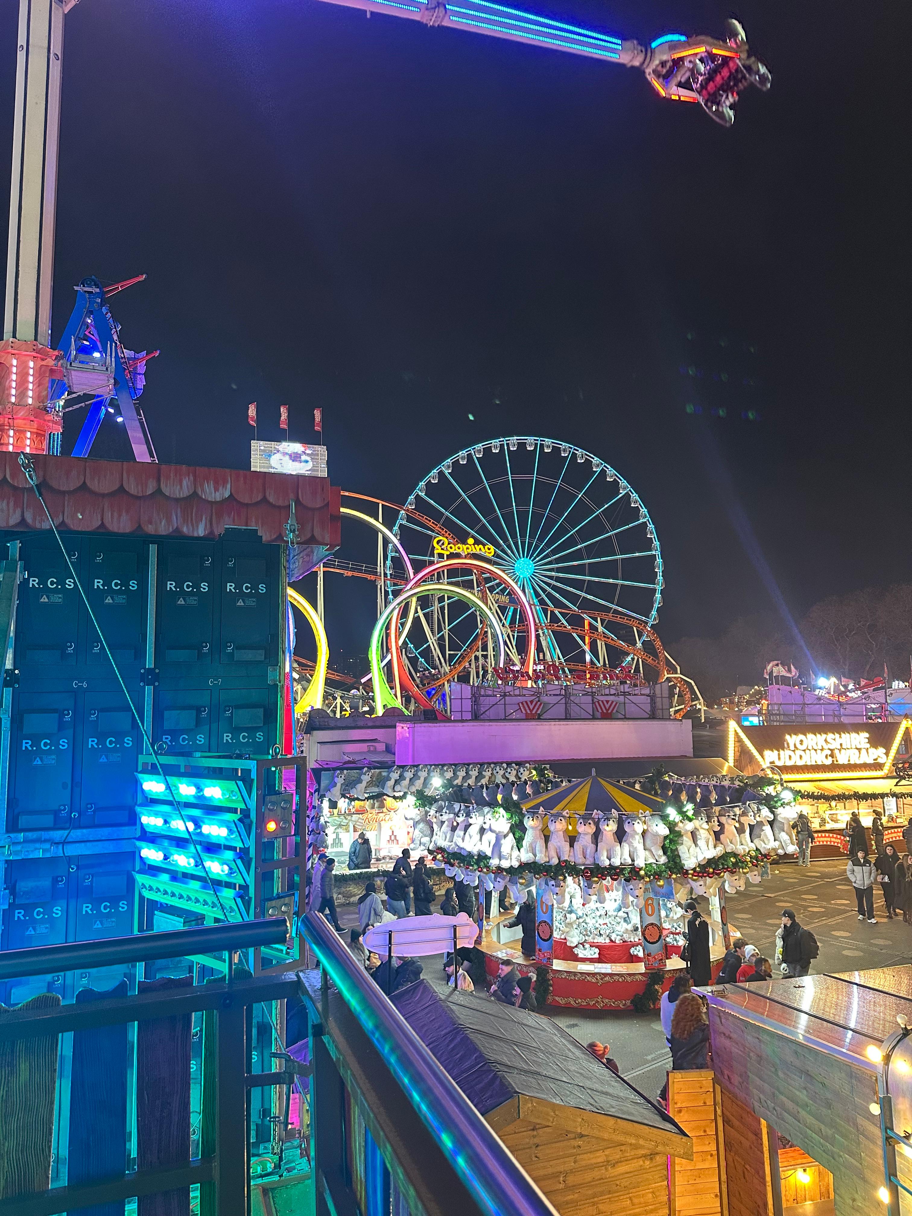 런던 윈터원더랜드 사진