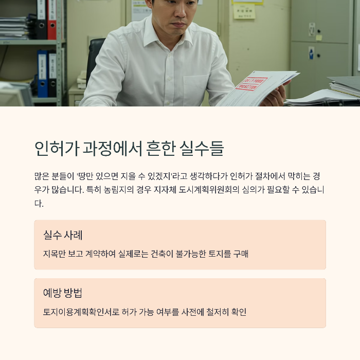 농림지역 단독주택 짓기