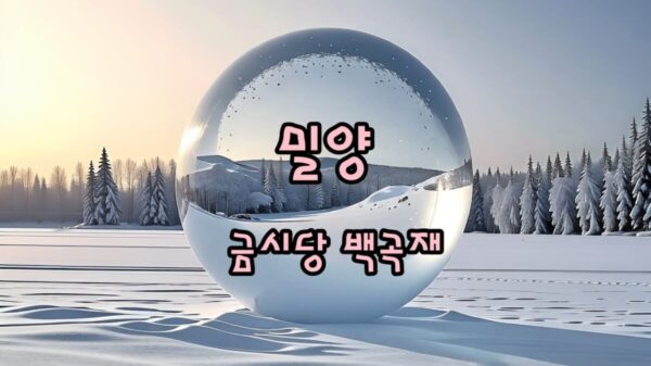 은행나무가 멋진 밀양 금시당 백곡재, 가을에 가봐야 할 밀양 여행지