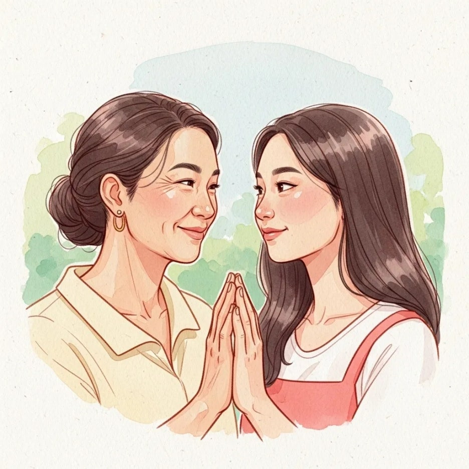 서로를 아끼고 보듬는 가족의 따뜻한 순간