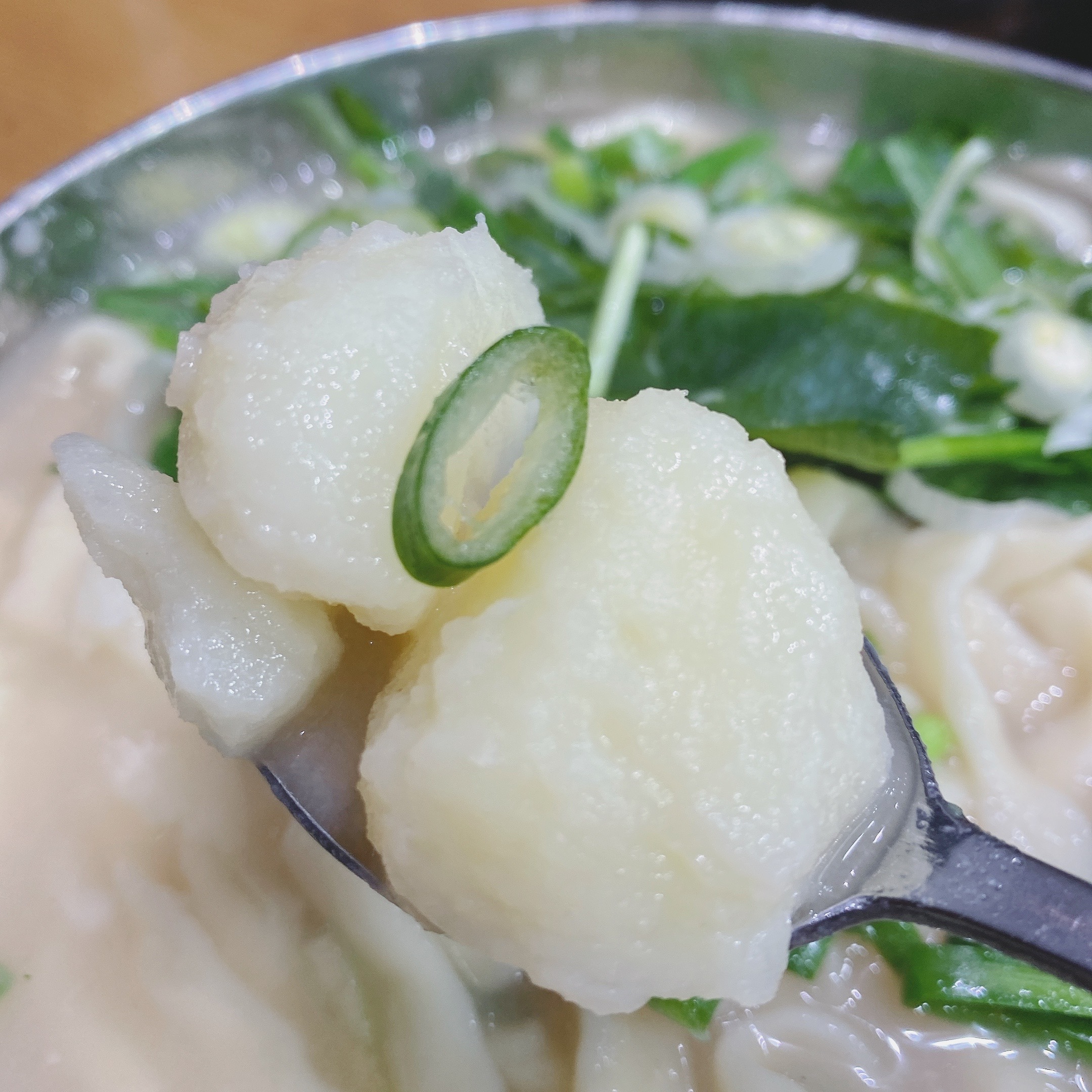 칼국수 감자