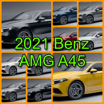 amg a 45 색상코드