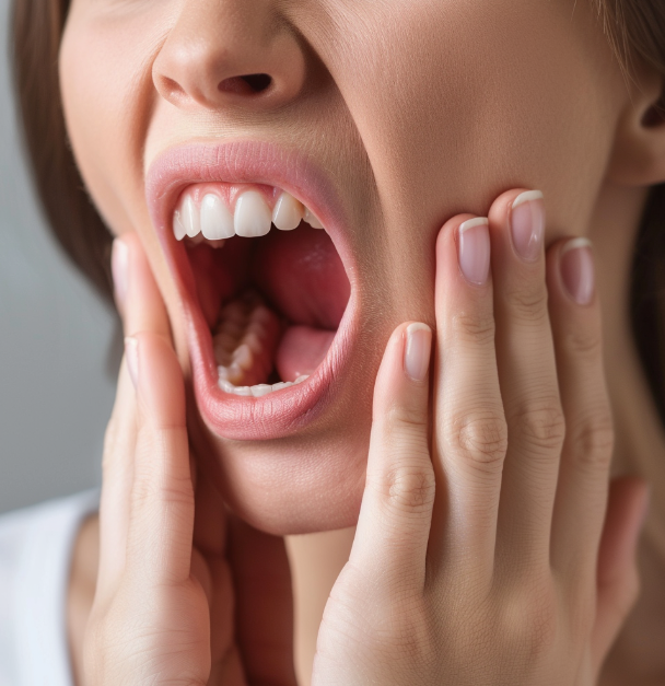 씹을 때 턱 소리