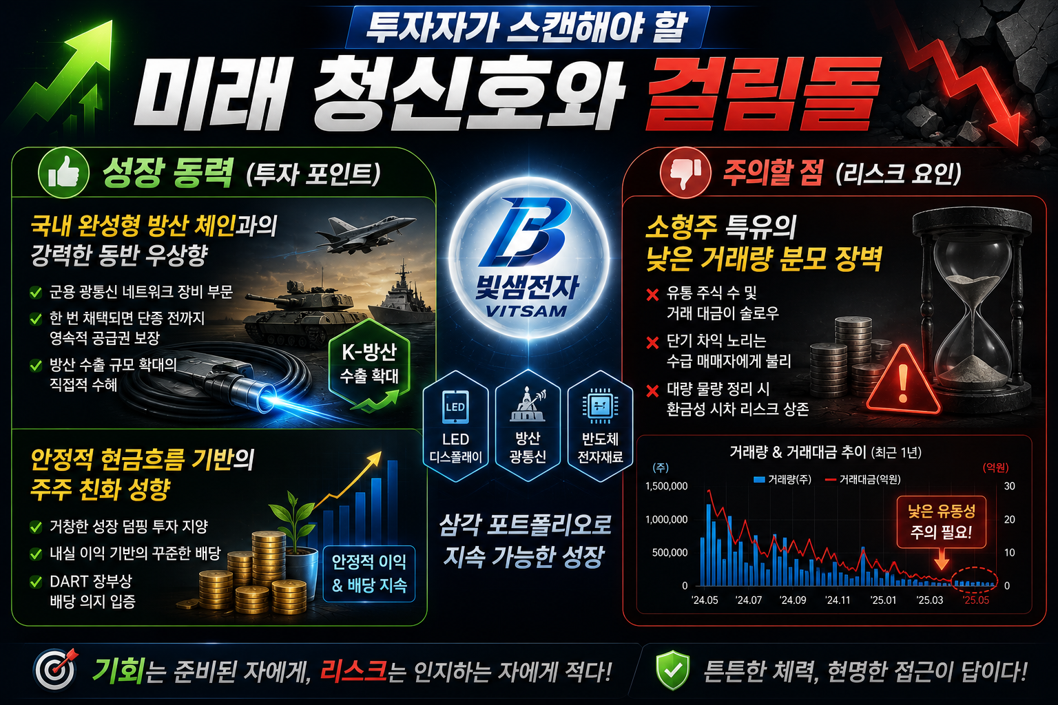 빛샘전자청신호와 걸림돌