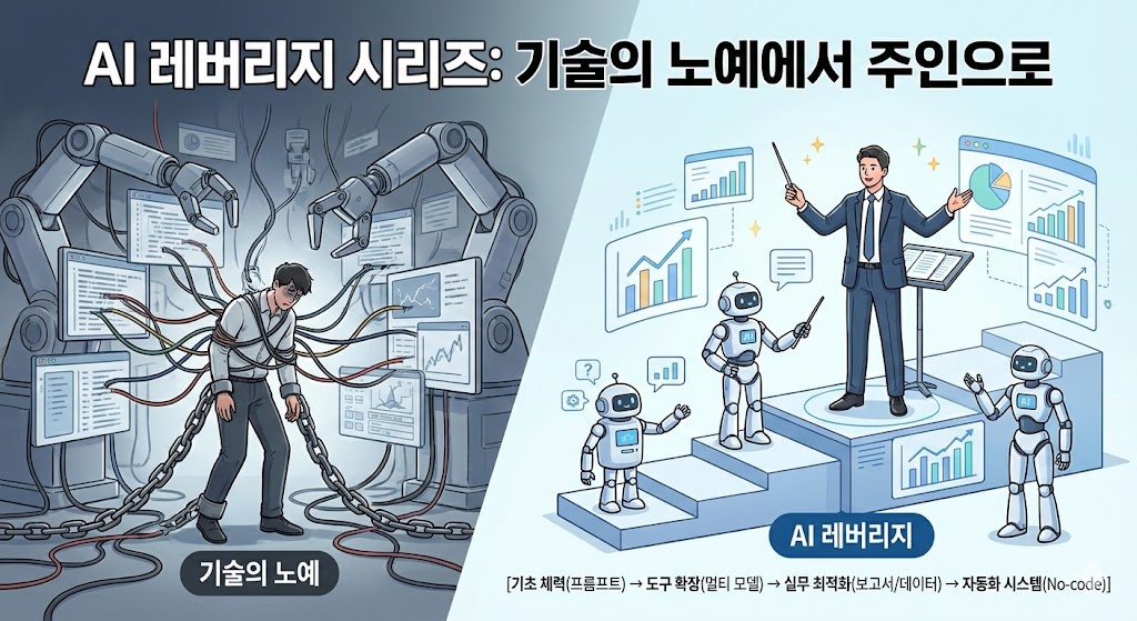 AI 레버리지 시리즈: 기술의 노예에서 주인으로