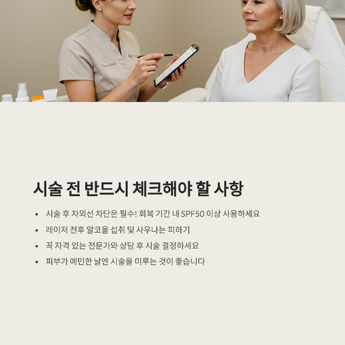 피부관리실 50대 맞춤