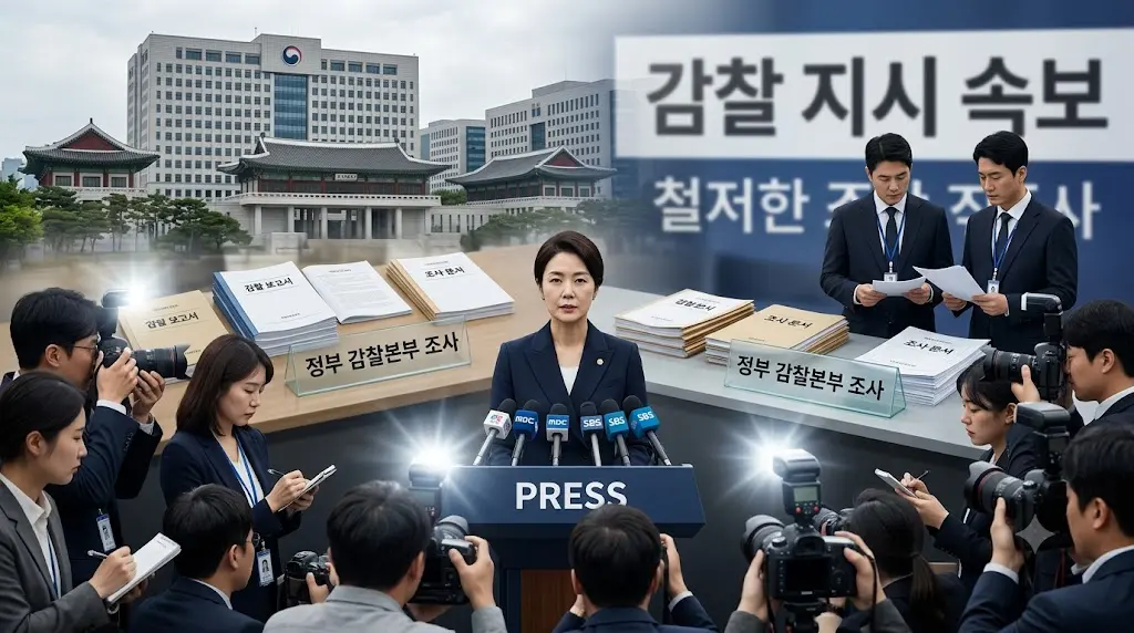 임은정 광주중수청장 감찰 지시를 상징하는 시사 이미지