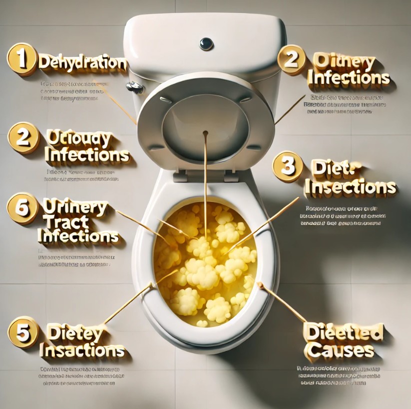 뿌연 소변의 주요 원인 5가지