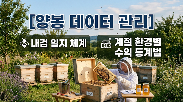 내검 일지 체계와 계절 환경별 수익 통계법 관리