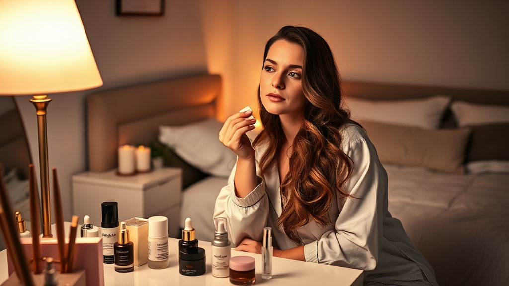 수면 중 피부 재생을 돕는 야간 스킨케어 루틴