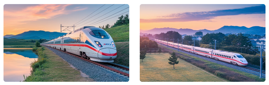 SRT 달리는 모습