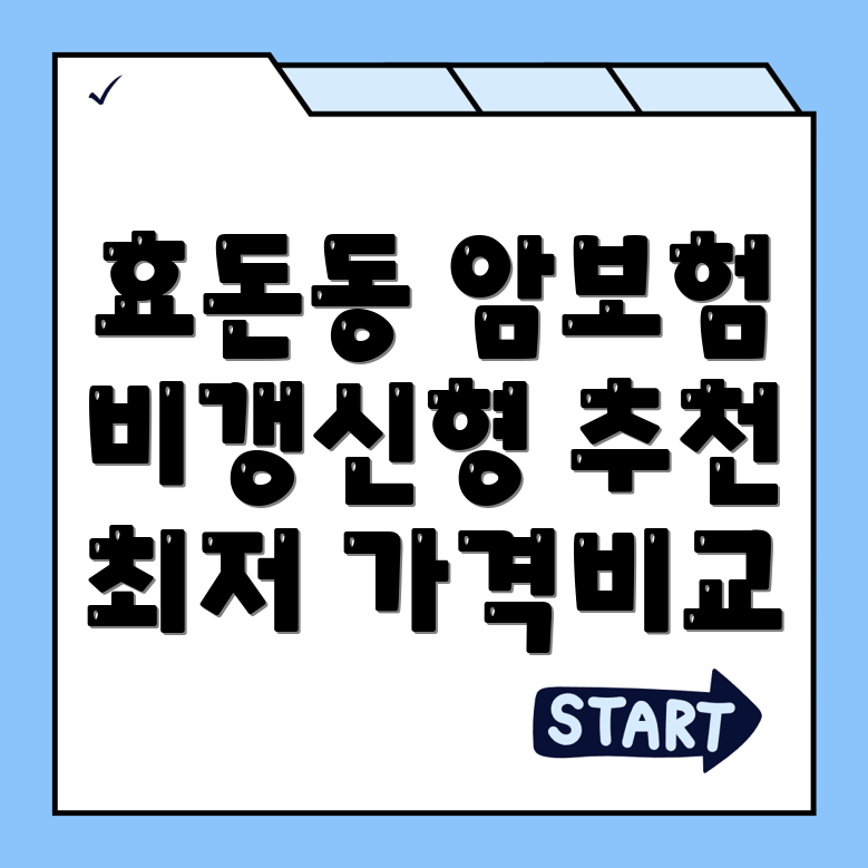 비갱신형 암보험