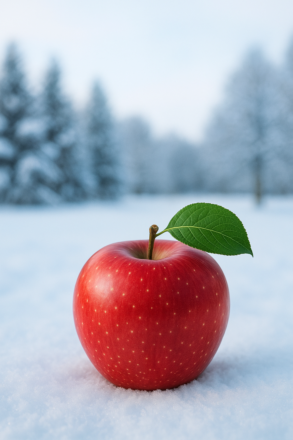겨울 사과 - 사진