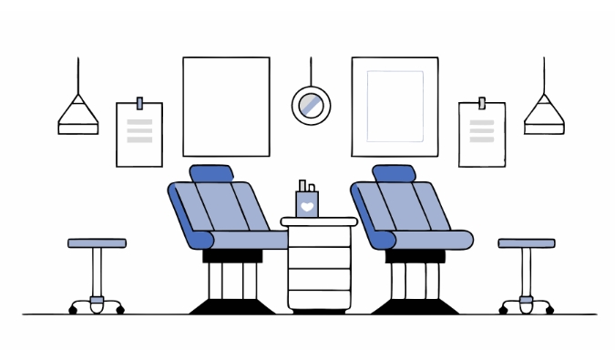 타투하는 전과정