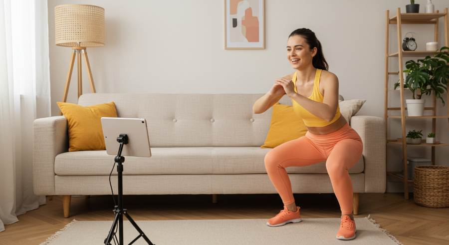 왕초보를 위한 집에서 하는 운동 루틴 7가지