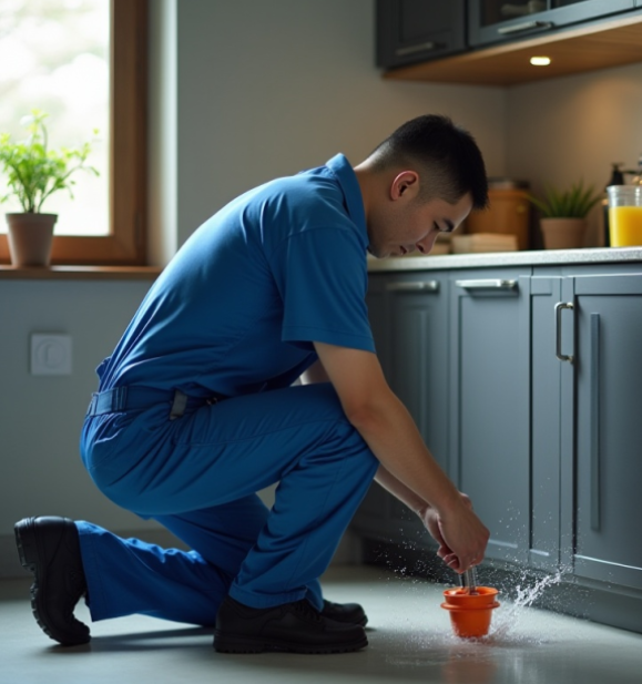 싱크대막힘-사진1