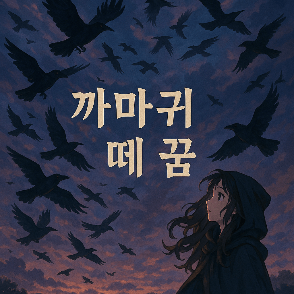 까마귀 떼 꿈 해몽