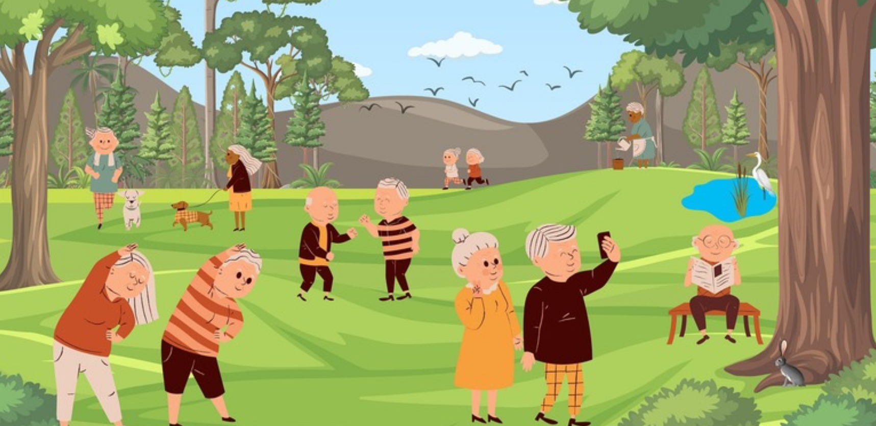 건강한 노후를 위한 노인 일자리 창출