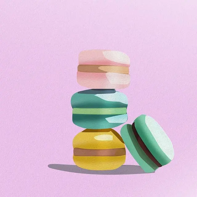 CU편의점 간식 카다이프 쫀득 마카롱