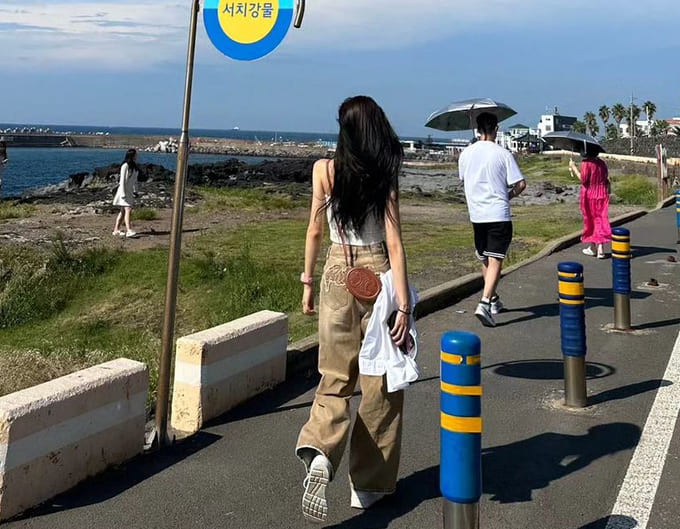 러블리즈 미주 사복