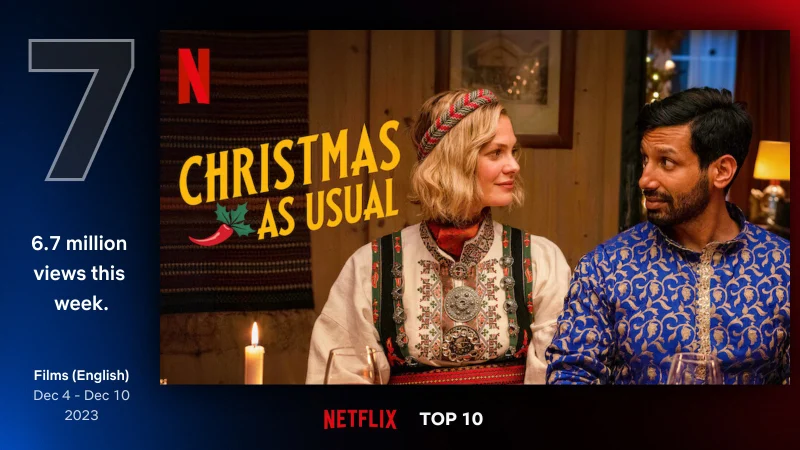 서로 다른 인종 커플이 등장하는 영화 그저 평범한 크리스마스