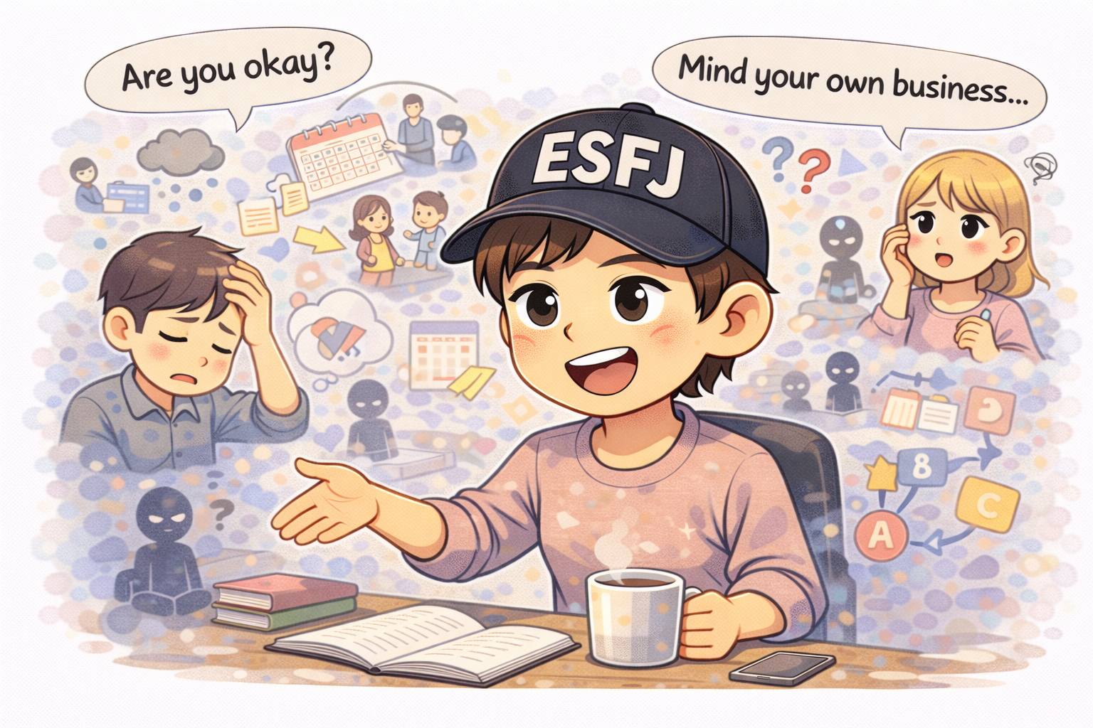 ESFJ가 오지랖 넓다는 소리 듣는 이유