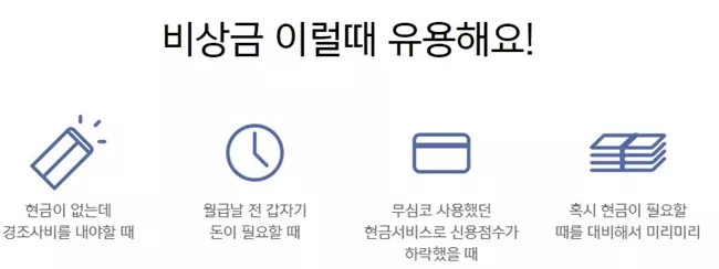 카카오뱅크 비상금대출 용도