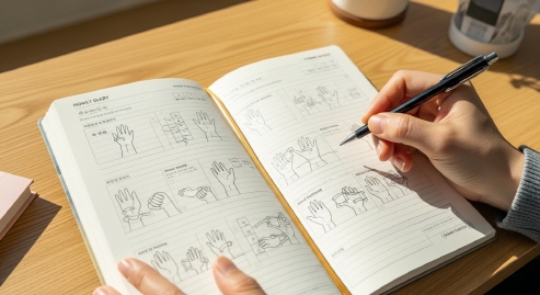 홈트 일지에 감정과 성과 기록하는 다이어리