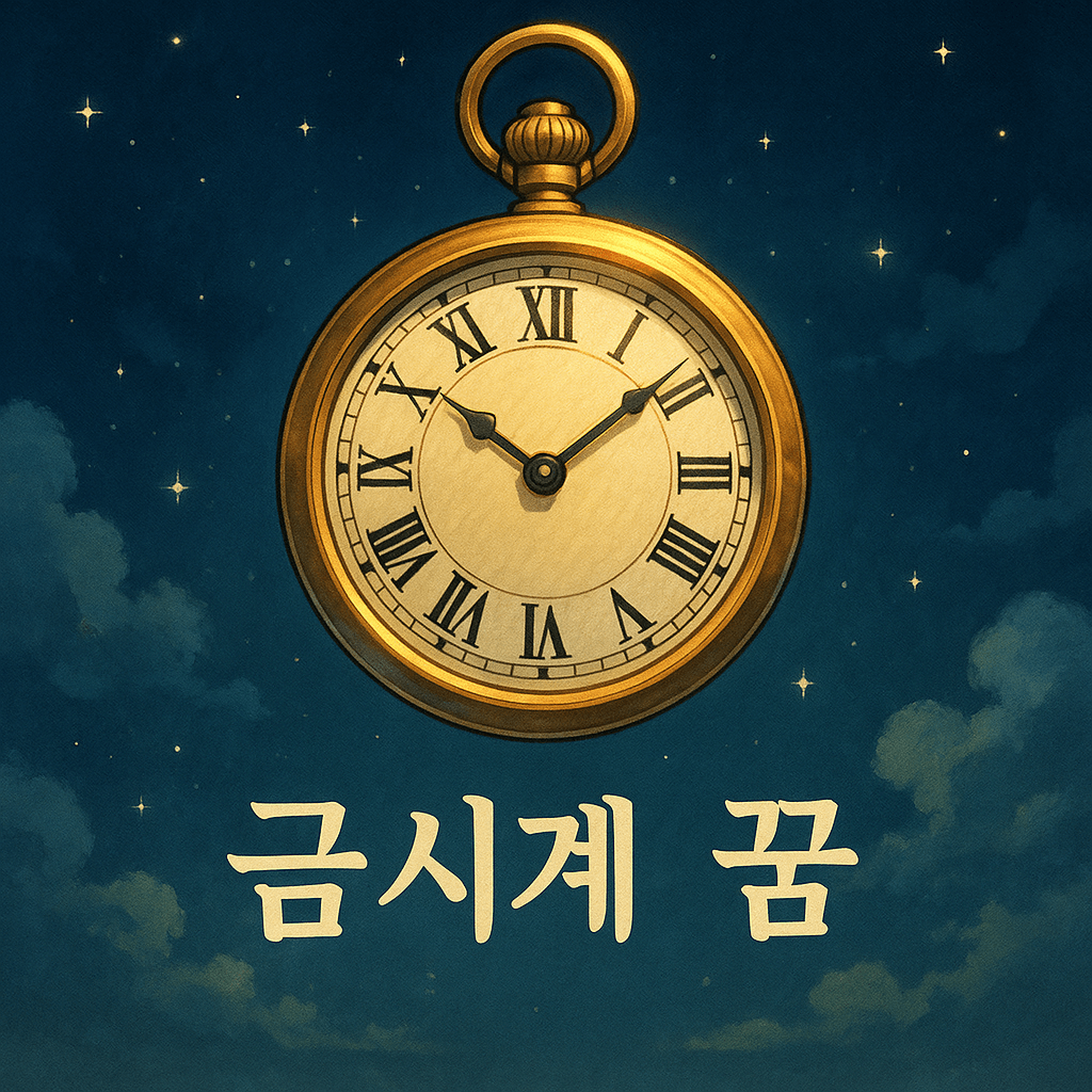 금시계 꿈