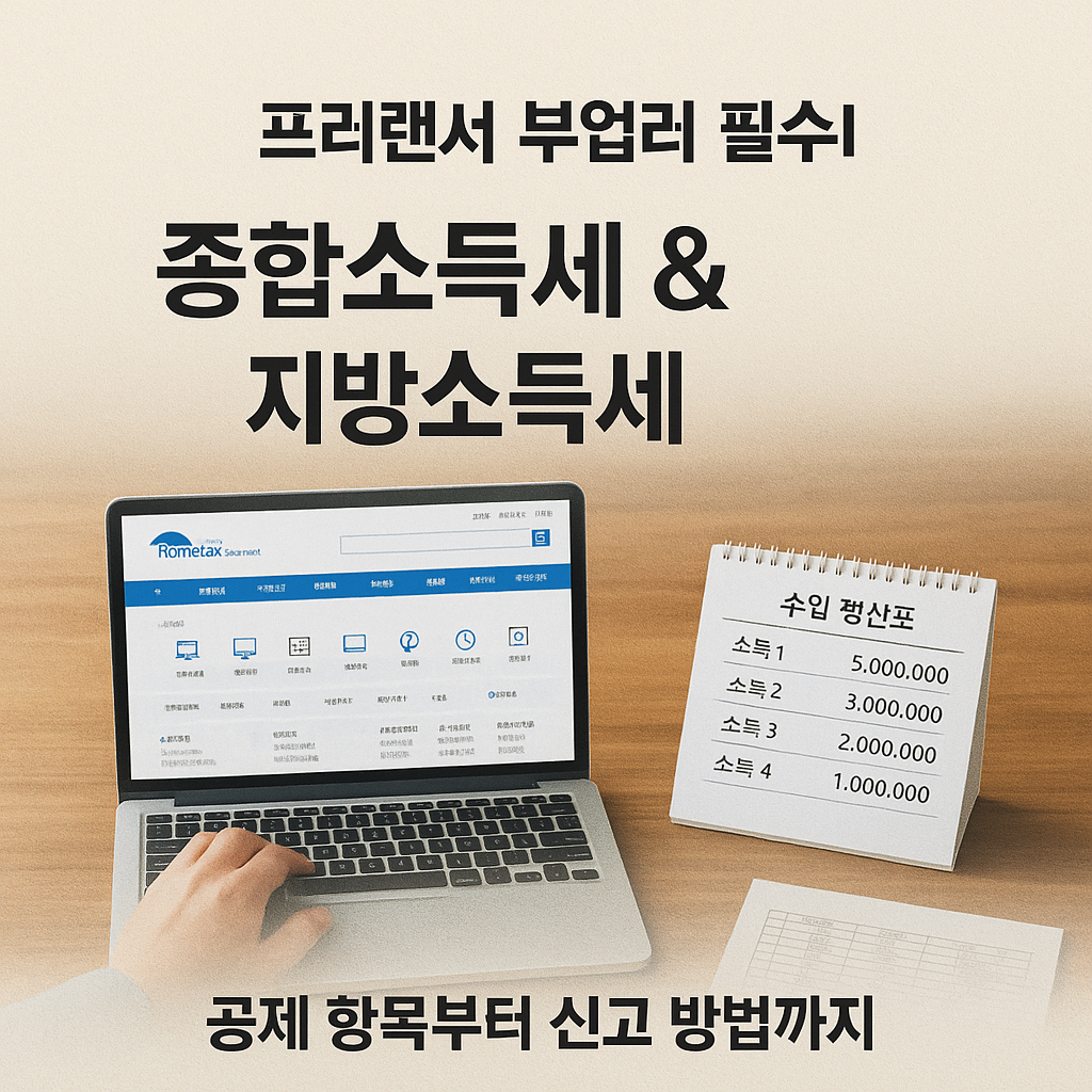 [5편] 종합소득세 &amp; 지방소득세 실전 가이드