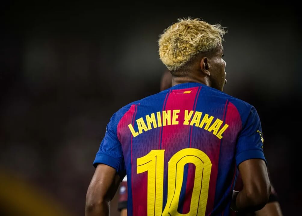 FC 바르셀로나 한지 플릭 감독 야말 vs 린가드