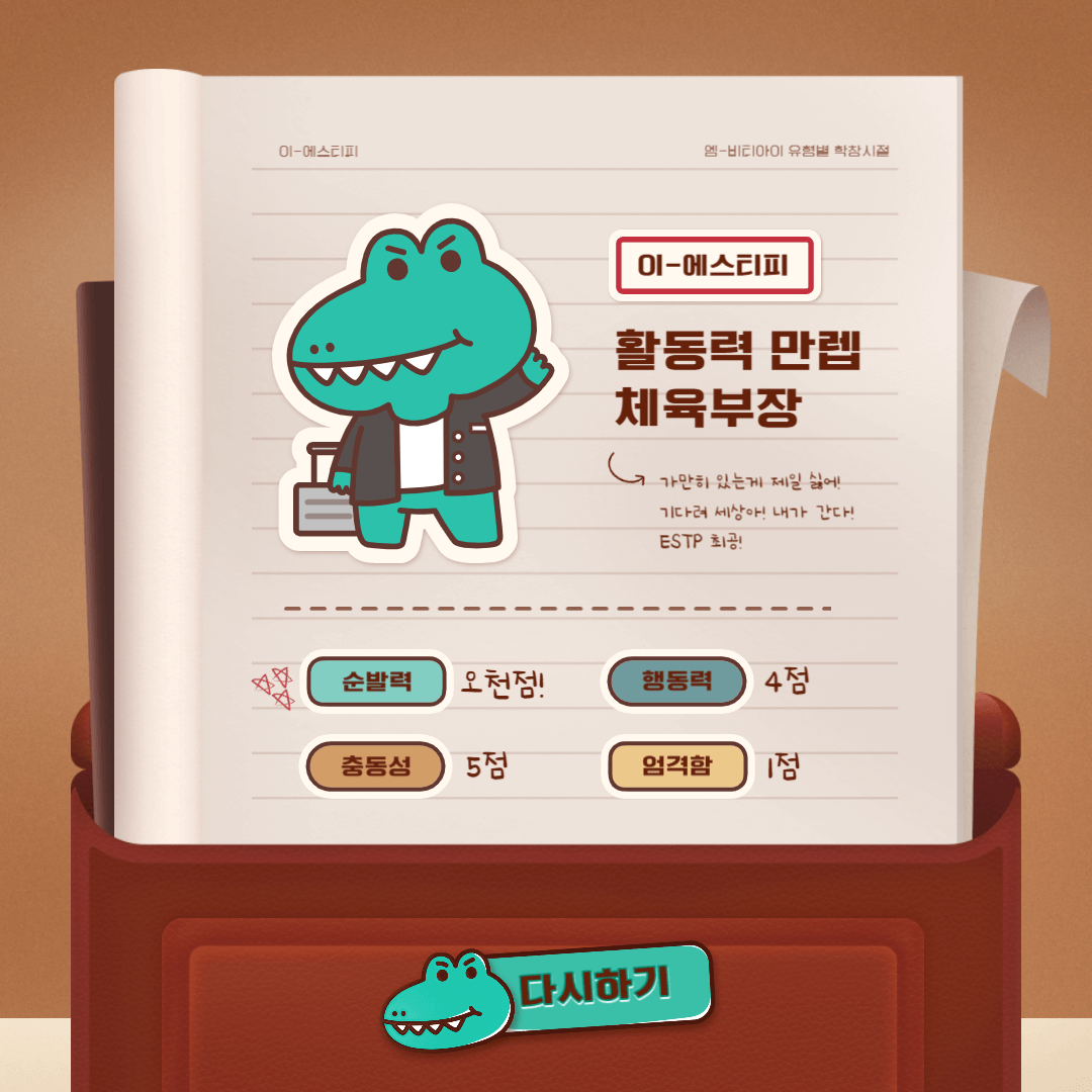 MBTI 성격 유형과 직업 선택