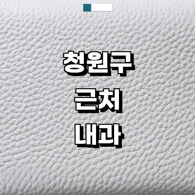 청주 청원구 내과