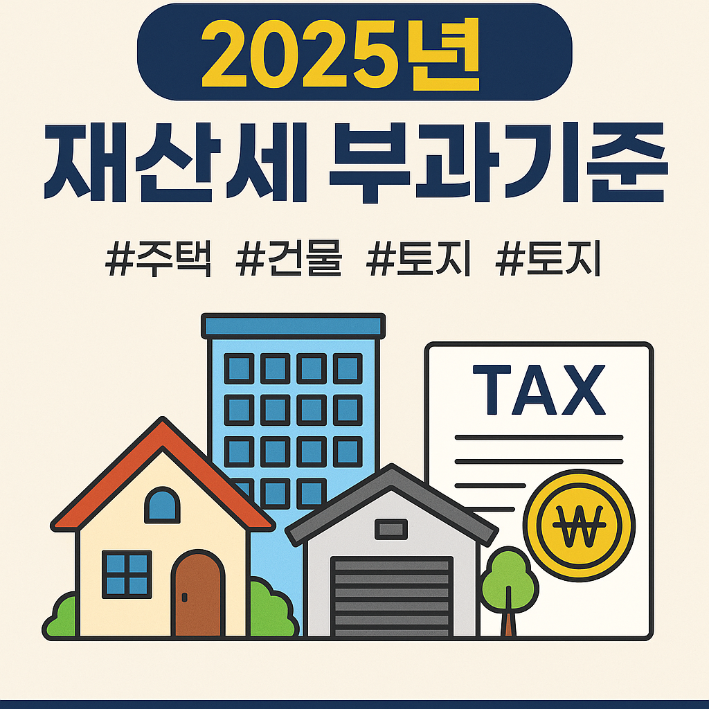 재산세 부과기준과 납부일정