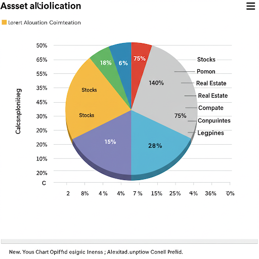 분산투자 파이차트