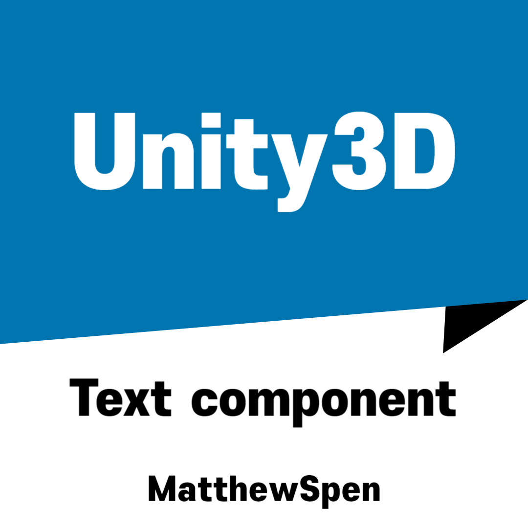 Unity Text Component
