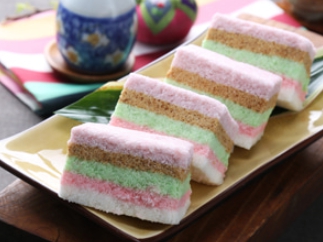 한국의 떡 종류 무지개떡