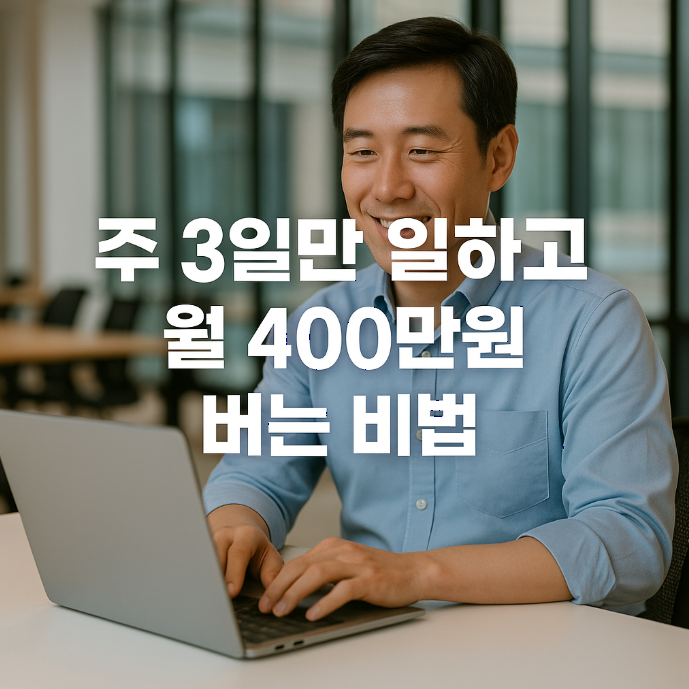 주 3일 근무 이미지
