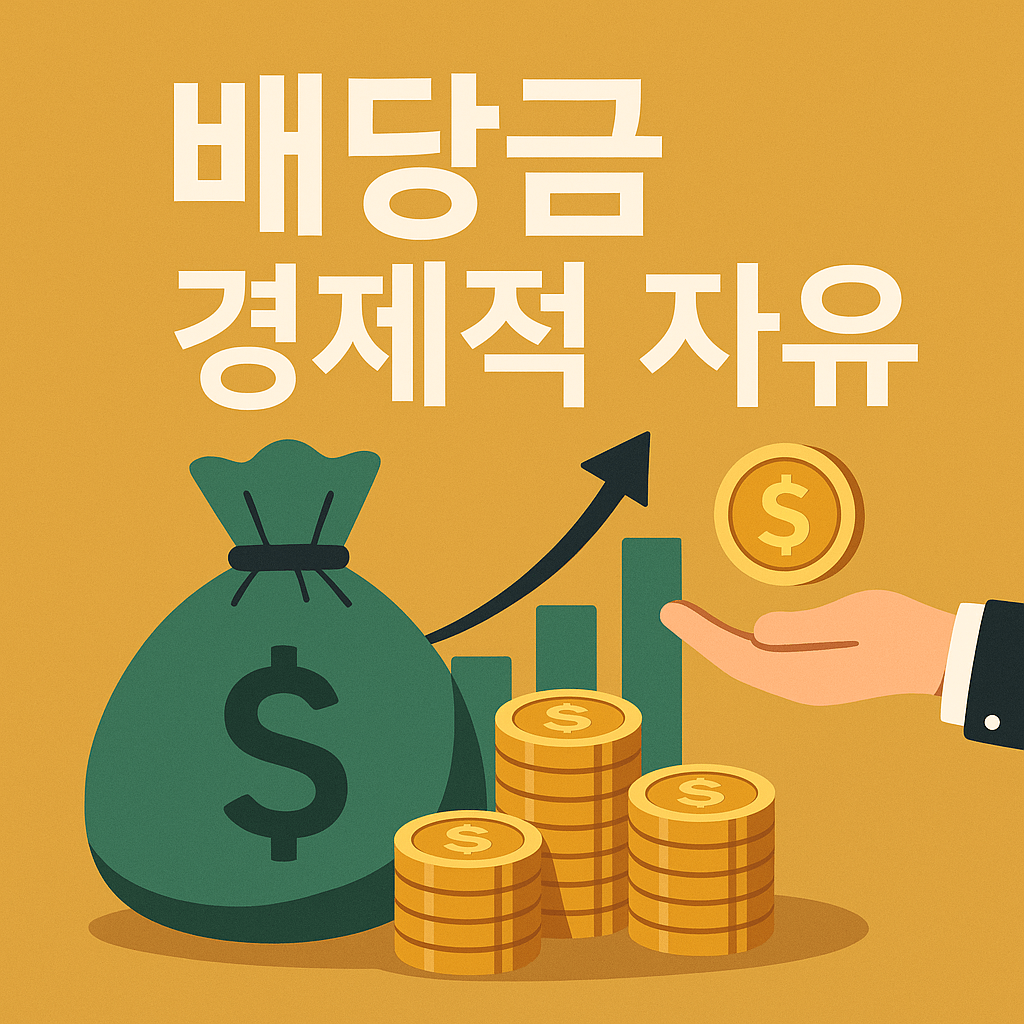 해외주식, 미국주식으로 배당금 받아 경제적 자유를 이뤄보자