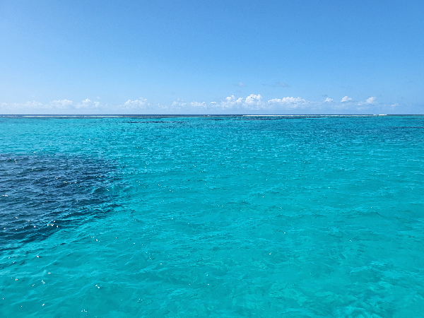 사이판 마나가하섬 바다