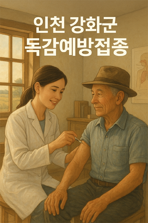 인천 강화군 독감예방접종 이미지