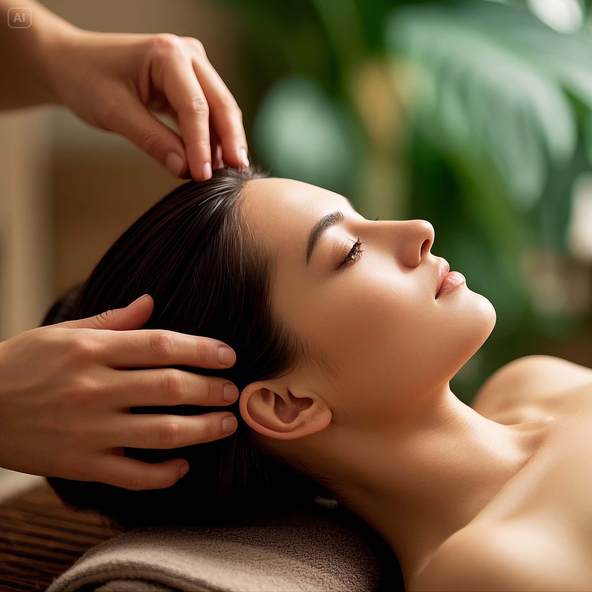 탈모 고민 끝! 효과적인 탈모 치료법 7가지 관련 두피 관리 케어 마사지 모습 사진